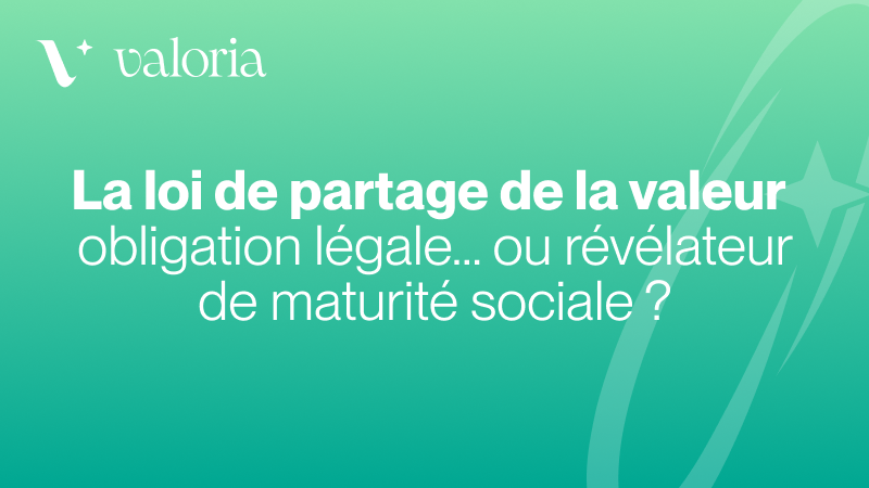 Loi partage de la valeur